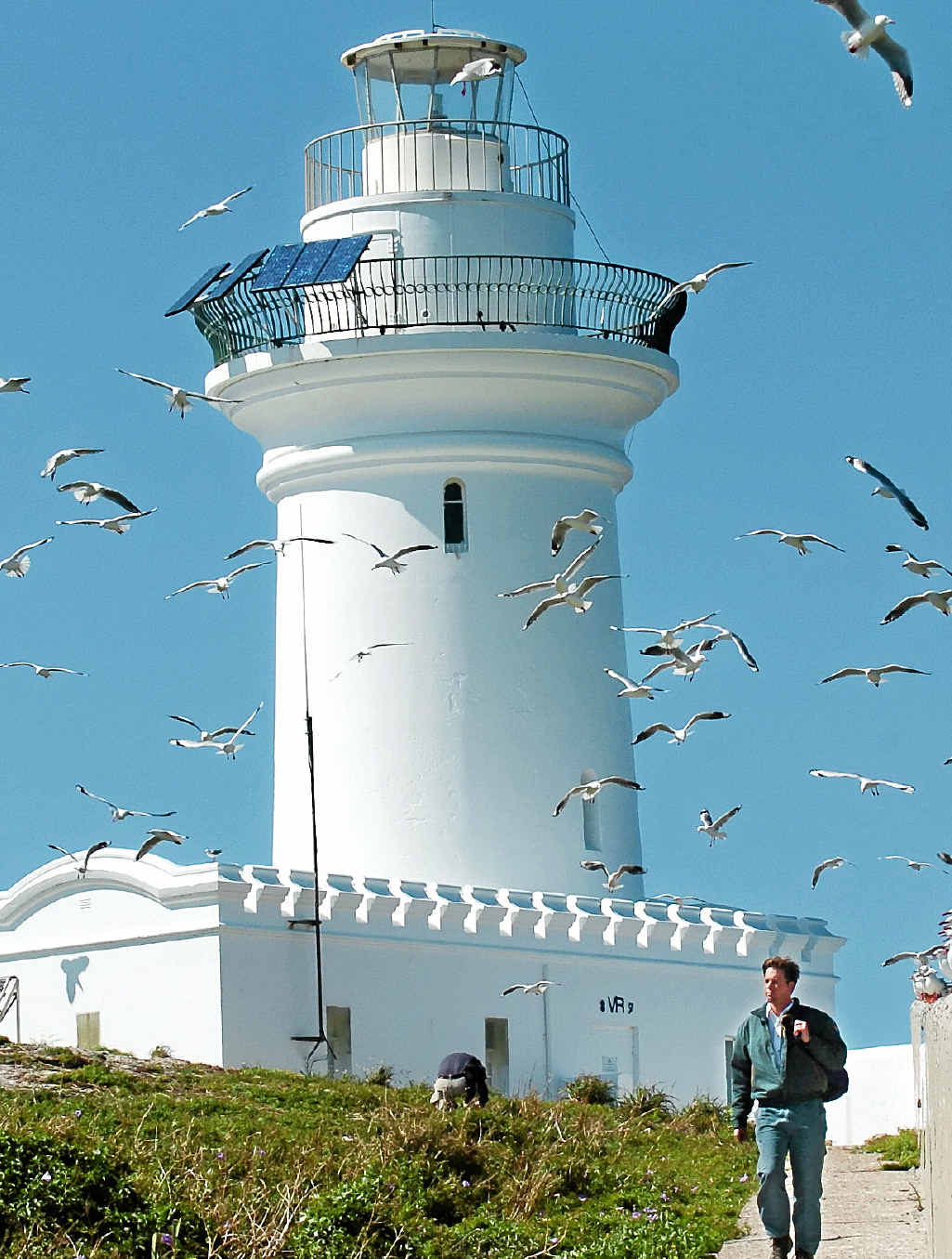 HIGH FLYER: Precision Helicopters are providing the opportunity for you to see South Solitary Island and its magnificent lighthouse. HIGH FLYER: Precision Helicopters are providing the opportunity for you to see South Solitary Island and its magnificent lighthouse.